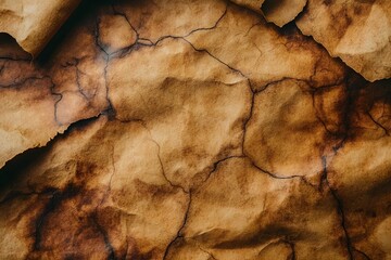Fototapeta premium Antique Textured Parchment Paper Background for Vintage Design Projects