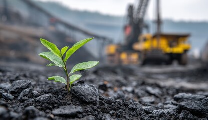 New plant grows at coal mine