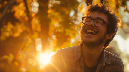 Golden Whispers – Moments of Thought and Light