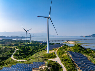 Solar photovoltaic windmill wind energy