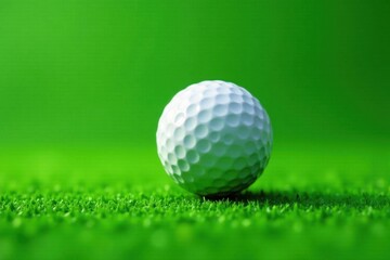 Clean, minimalist golf ball repeat, fresh green shade, wallpaper, clean wallpaper