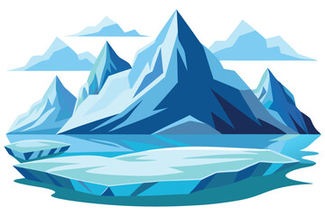 Glacier landscape