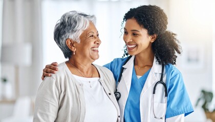 The elderly care specialist performs her profession in a very high quality manner.