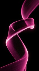 Naklejka premium Pink abstract smoke design