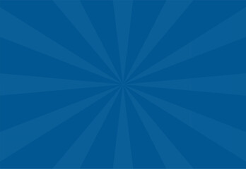 Blue Radiating Sunburst Pattern With Gradient Effect