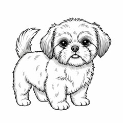 Coloring cartoon pictures