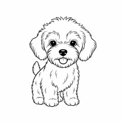 Coloring cartoon pictures