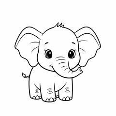 Coloring cartoon pictures