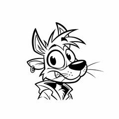 Coloring cartoon pictures