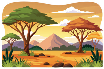 Savanna landscape