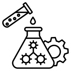 Experimentation Outline Icon