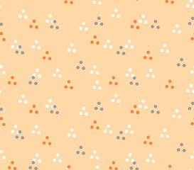 All Over Flower Design Seamless Pattern With Some Texture Digital Print Textile