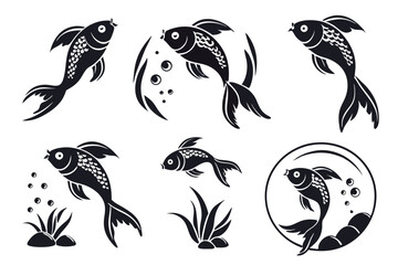 Obraz premium tribal tattoo set