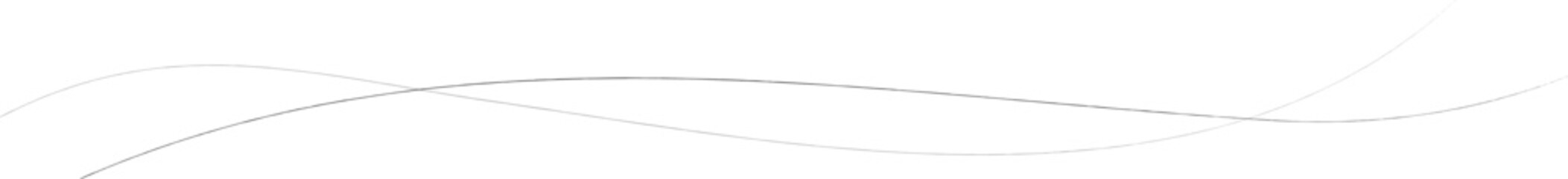 シンプルな手描きの黒のライン素材のイラスト