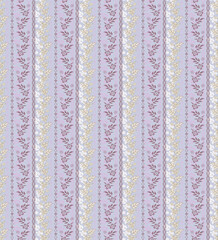 All Over Flower Design Seamless Pattern With Some Texture Digital Print Textile