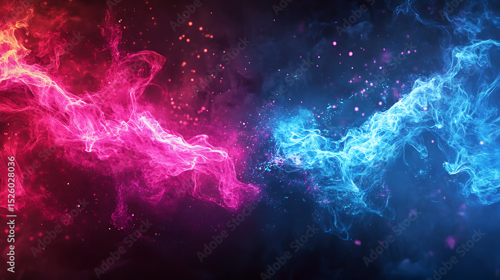 Poster abstract background with space