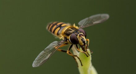 bee on yellow flower