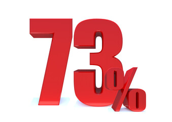 73 Percent off 3d Sign on White Background, Special Offer 73% Discount Tag, Sale Up to 73 Percent Off,big offer, Sale, Special Offer Label, Sticker, Tag, Banner, Advertising, offer ... See More 