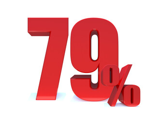 79 Percent off 3d Sign on White Background, Special Offer 79% Discount Tag, Sale Up to 79 Percent Off,big offer, Sale, Special Offer Label, Sticker, Tag, Banner, Advertising, offer ... See More 