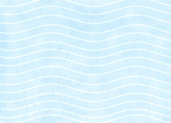 Background with texture of retro paper of blue color and wave pattern. Horizontal or vertical...