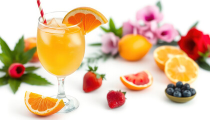 Refreshing Citrus Summer Drink, Perfect for a Hot Day