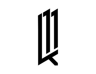 Letter K logo design simple