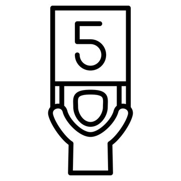 Html 5 line icon