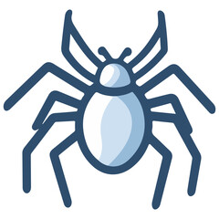 Obraz premium tick, insect, vector, transparent background, creature, ixodida, animal, icon, nature, danger, scary, isolated, small
