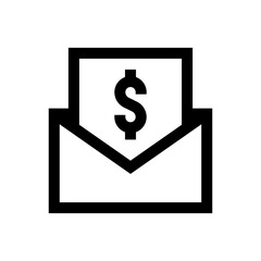 Mail Dollar Icon
