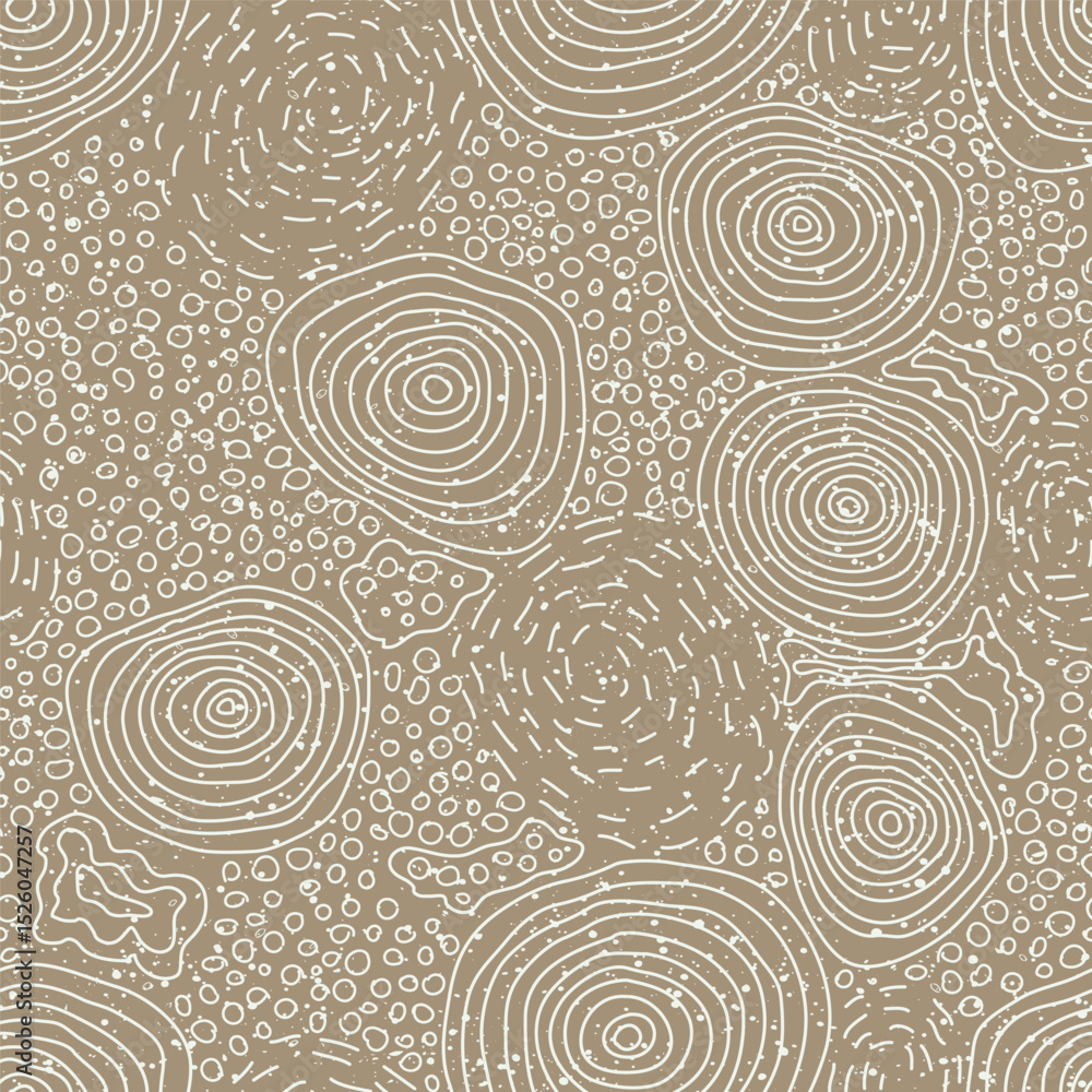 Poster minimal seamless pattern with line art hand drawn texture. linear ornament for minimalist design. tr