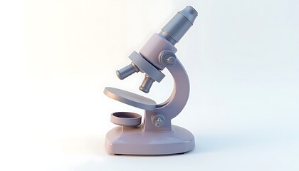 Microscope Analyzing Equipment in Lab Study Research