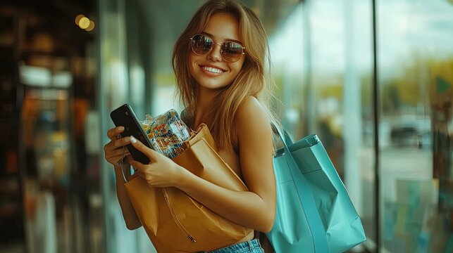 exciting black friday haul! 🛍️✨ young woman reveals her must-have finds with #blackfridaydeals - perfect for your trendy sports room poster! 🎉📸