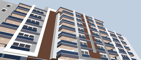 building background  illustration design vector art