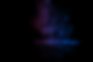 Blue and red gradient  defocused abstract photo smooth background