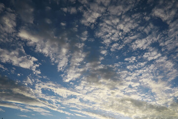 Summer blue sky cloud gradient light white background. Beauty clear cloudy in sunshine calm bright...