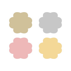 Wedding Stylish Romance Ornamental Tags Collection
