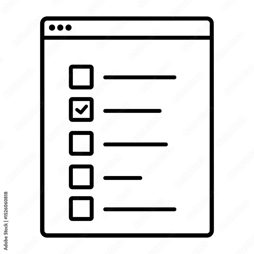 Poster survey icon vector. feedback illustration sign. including question symbol. survey web icons. satisfa