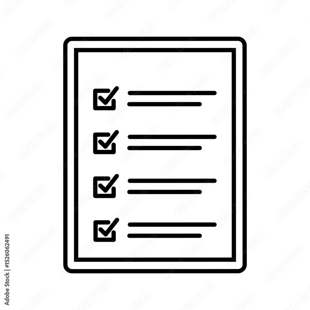 Poster survey icon vector. feedback illustration sign. including question symbol. survey web icons. satisfa