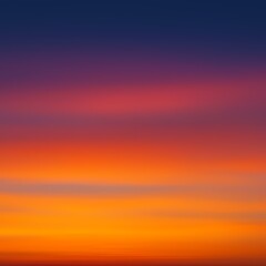 Naklejka premium Gradient Sunset Sky Background. This image features a gradient background mimicking a sunset sky, with hues of purple, pink, orange, and yellow.