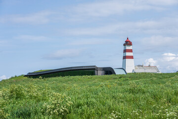 lighthouse on the coast of Norway