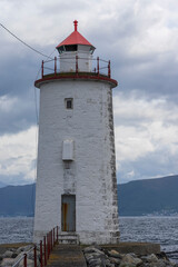 Høgsteinen lighthouse, Godøy, Giske, More og Romsdal, Norway