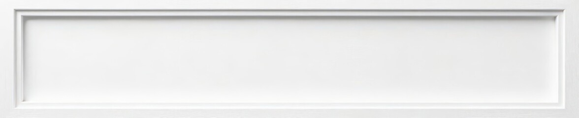 Classic white wooden frame, minimalist design, wedding, home decor, gallery