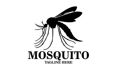 mosquito icon. mosquito vector isolated on white, mosquito logo background and this mosquito is very dangerous can cause dengue fever