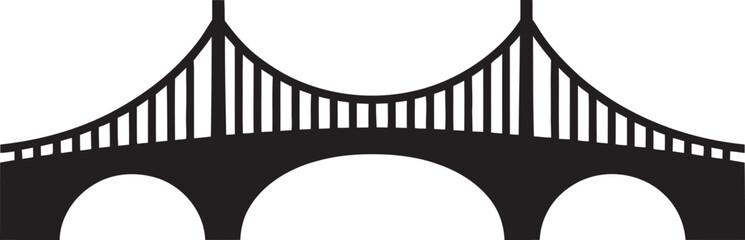 bridge vector illustration
