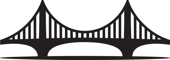 bridge vector illustration