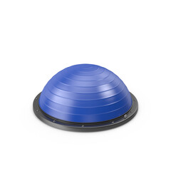 Blue Balance Trainer Dome Isolated on Transparent Background