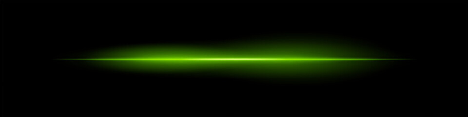 Green power streak. Focused beam with intense glow and wide radial blur, creating hot energy feel on black background. Great for sci-fi, flame, speed visuals.