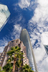 San Francisco's stunning skyscrapers rise against the sky