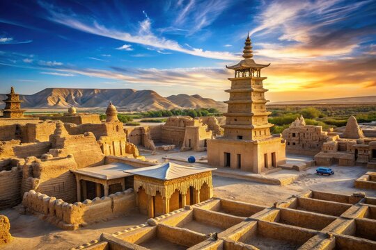 Discover 2000-year-old Jiaohe City and the ancient Gaochang Buddhist temple in Xinjiang's Turpan. Stunning high-res photos.