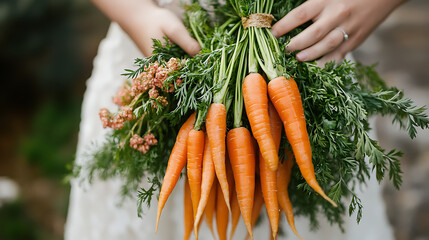 bunch of carrots